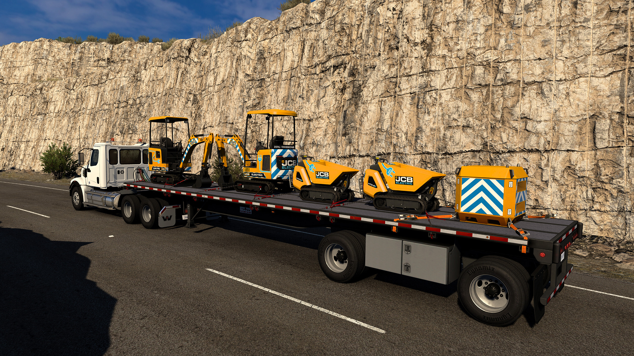 American Truck Simulator: JCB Equipment Pack