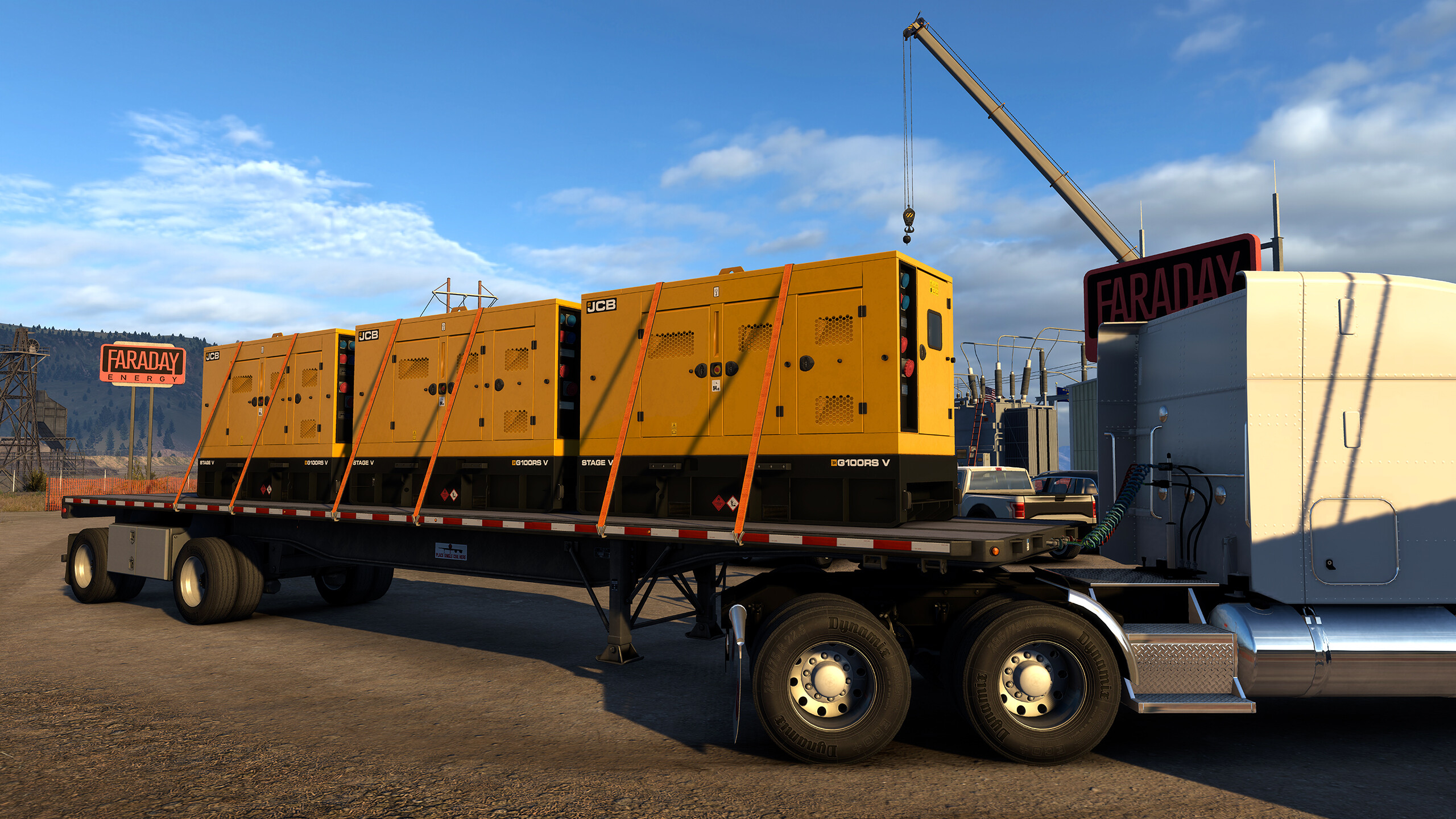 American Truck Simulator: JCB Equipment Pack