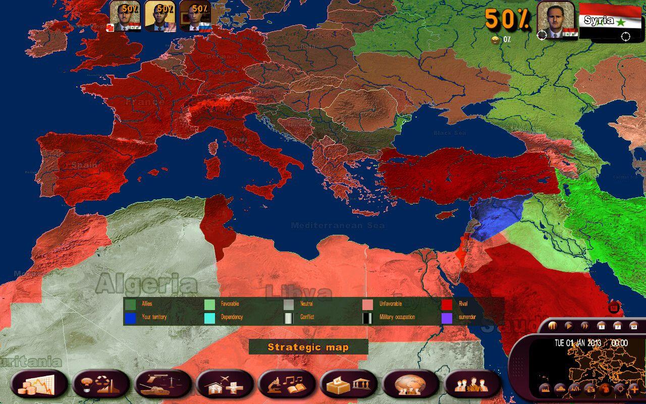 Geo-Political Simulator