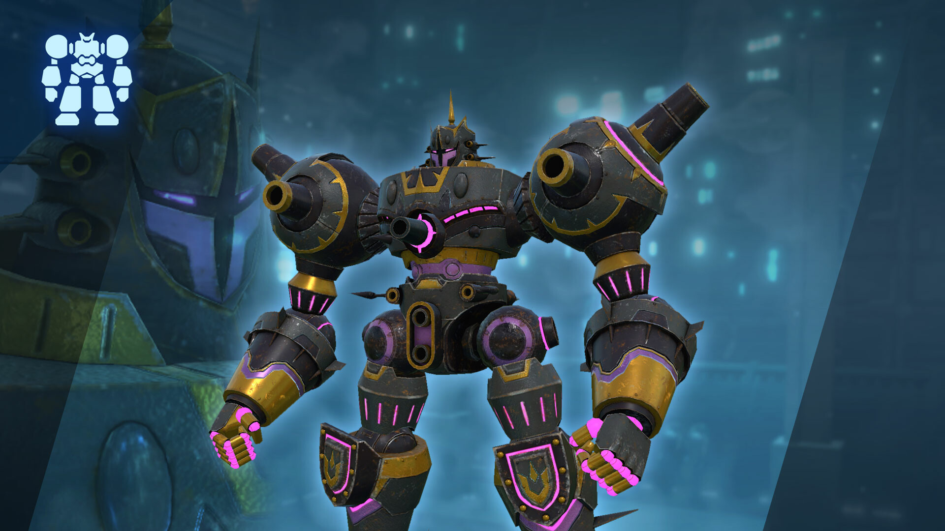 Megaton Musashi W: Wired – Rogue: Brahms Knight – Night Black