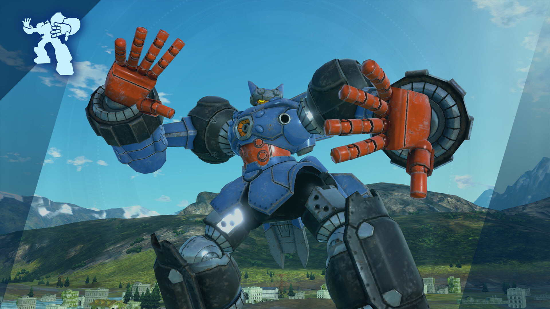 Megaton Musashi W: Wired – Victory Pose: Kabuki