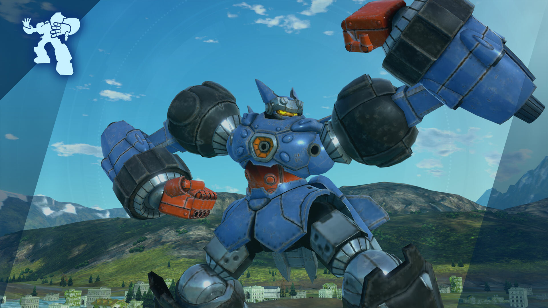 Megaton Musashi W: Wired – Victory Pose: Bodybuilder