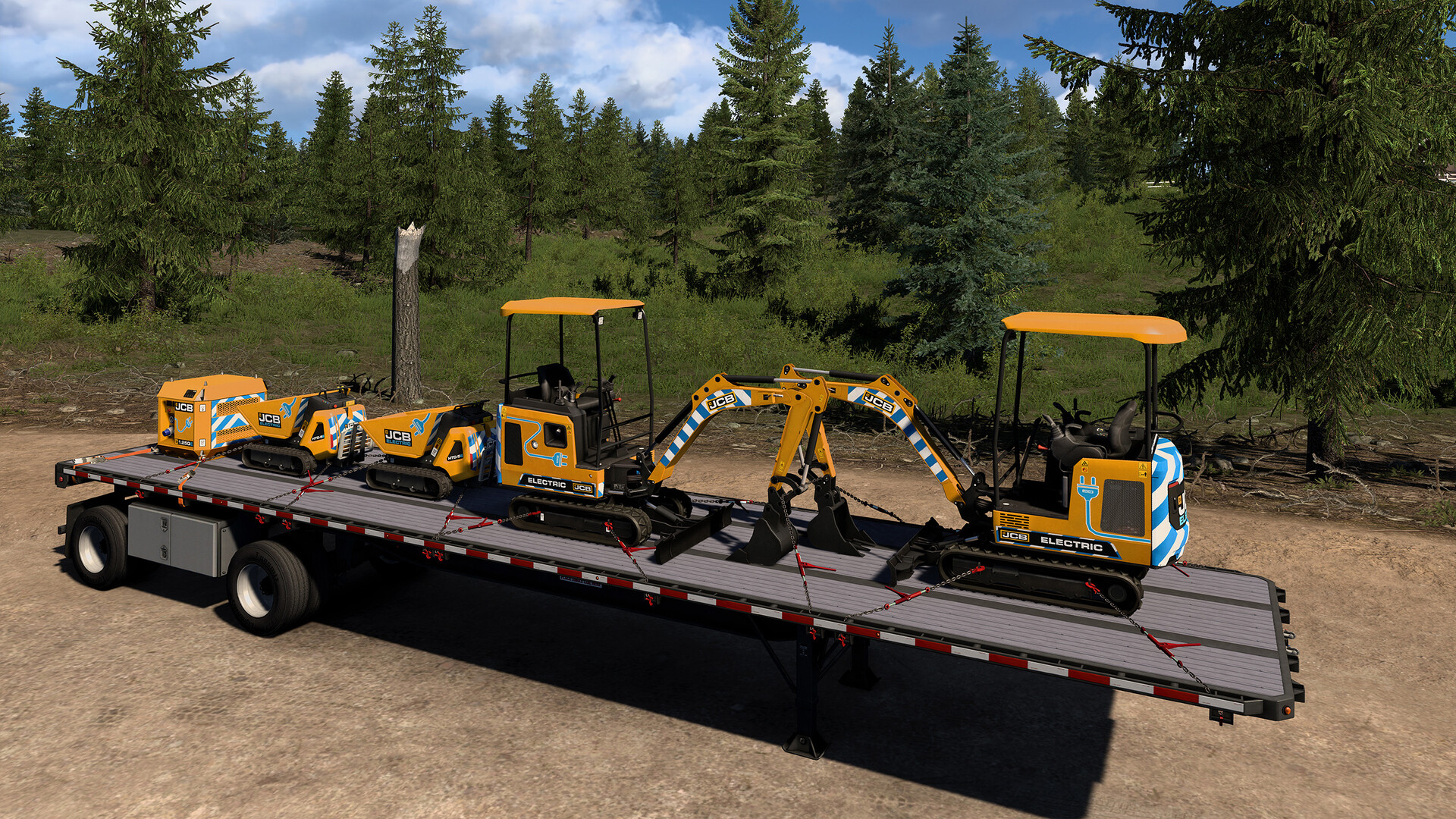 American Truck Simulator: JCB Equipment Pack
