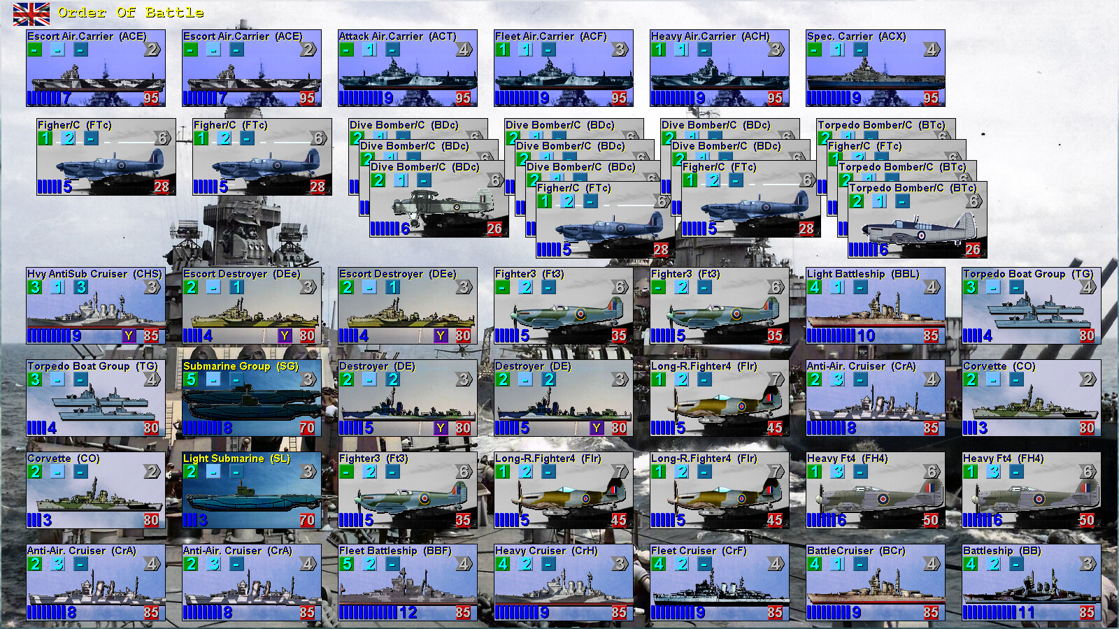 Battleships and Carriers 2