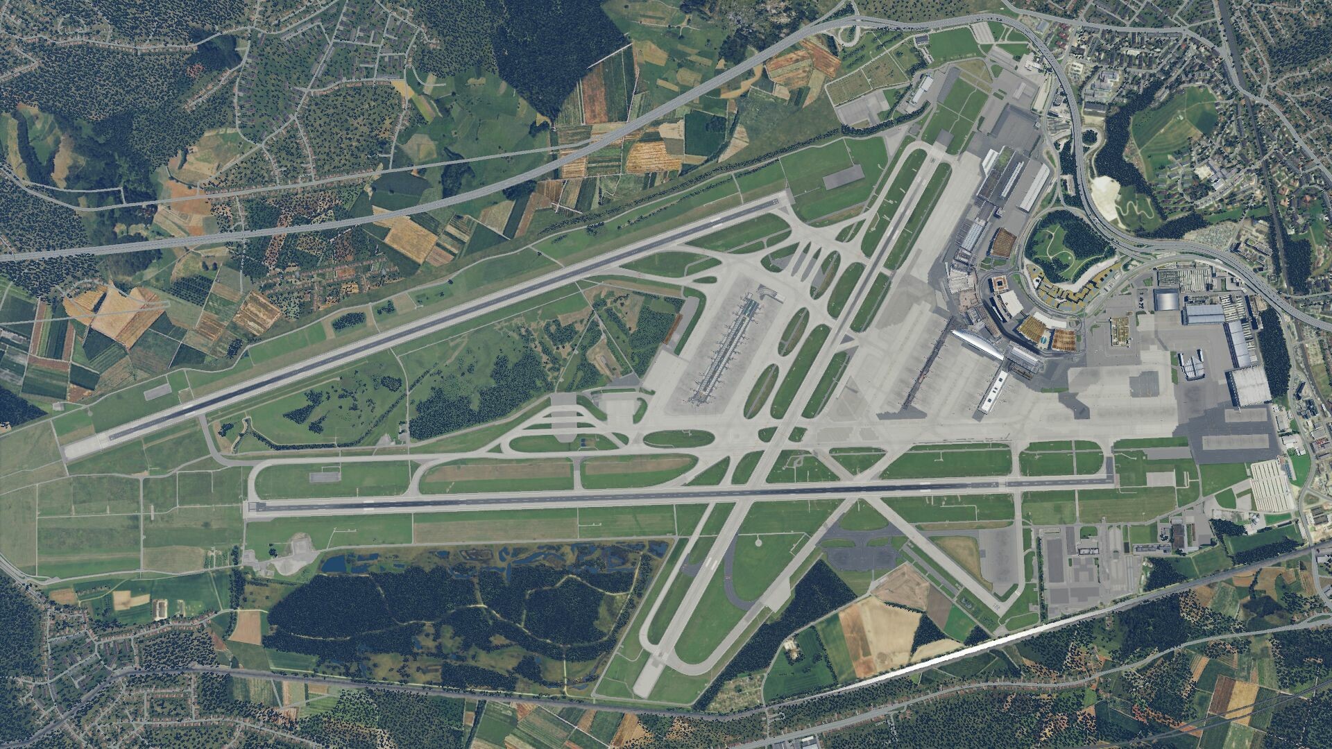 X-Plane 12: Aerosoft – Airport Zurich V2.0