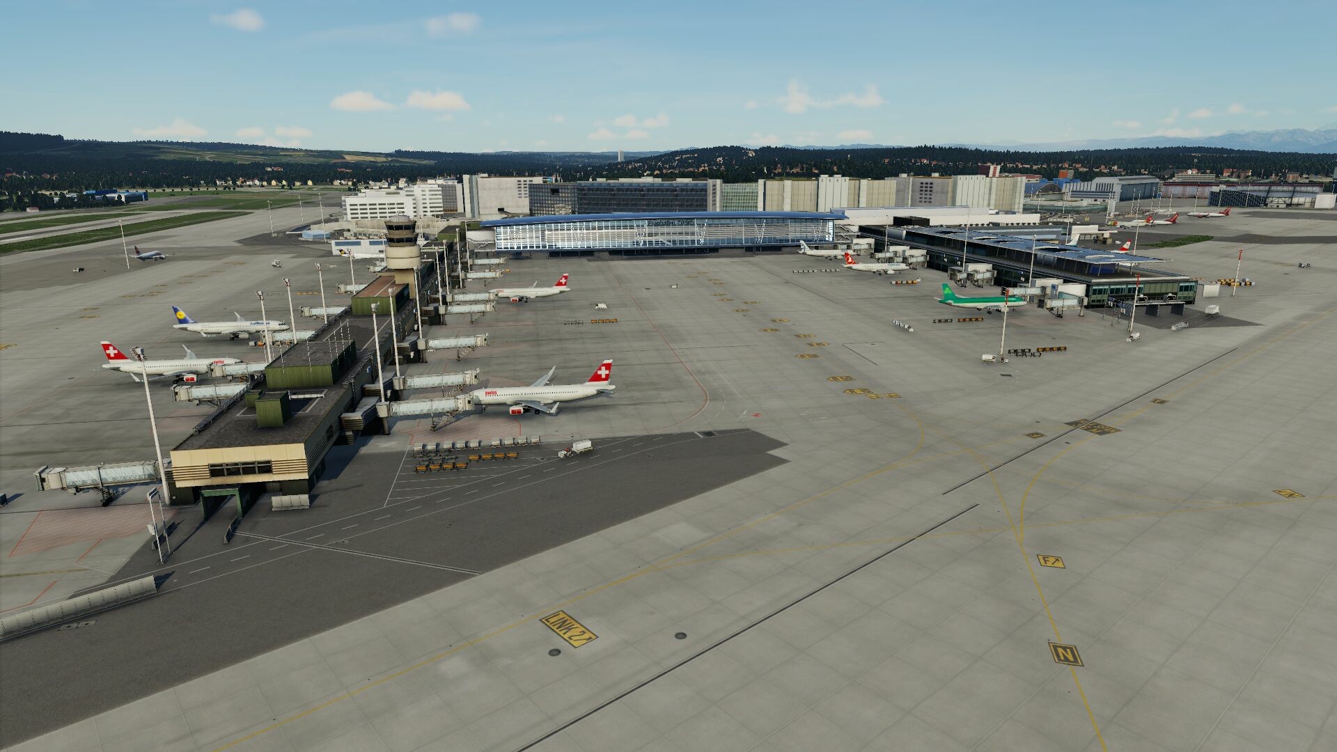 X-Plane 12: Aerosoft – Airport Zurich V2.0