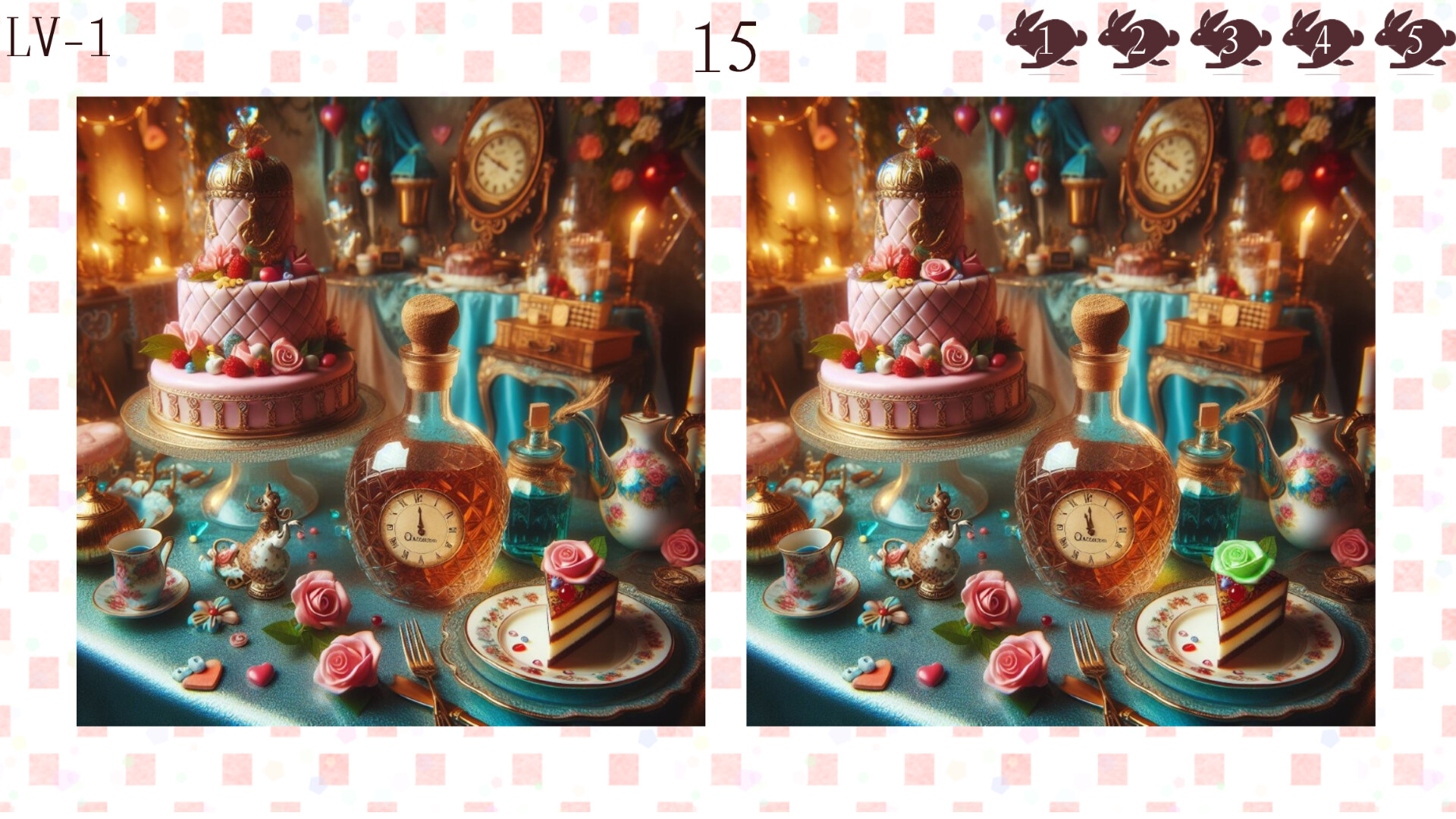 Bunny Alice in Wonderland