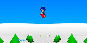 Sonic 3D Snowboarding