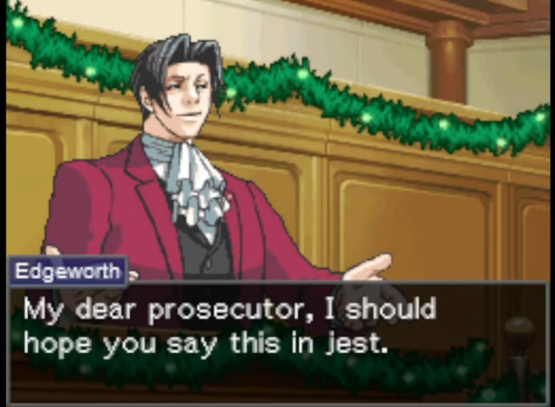 Miles Edgeworth: Ace Attorney 2 – Trial by Fire