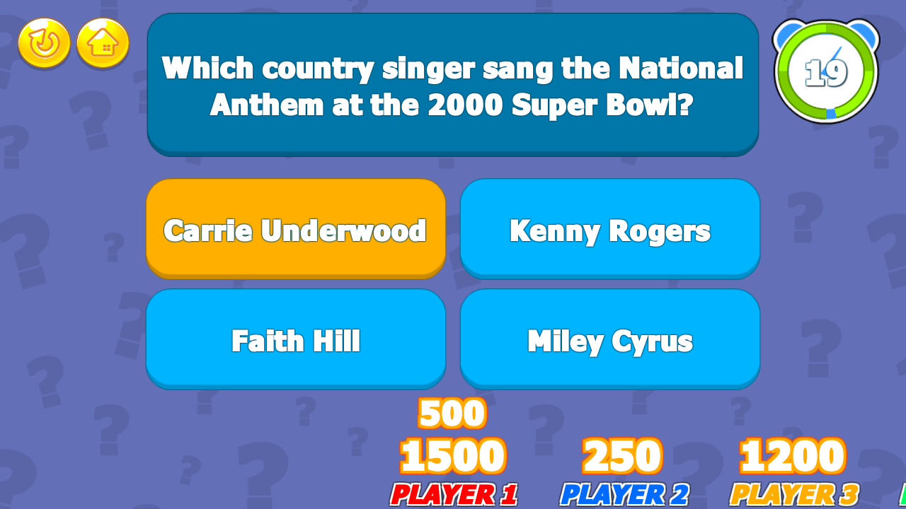 Super Bowl Trivia Challenge
