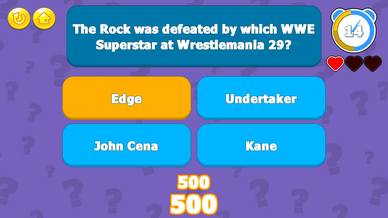 Wrestling Trivia