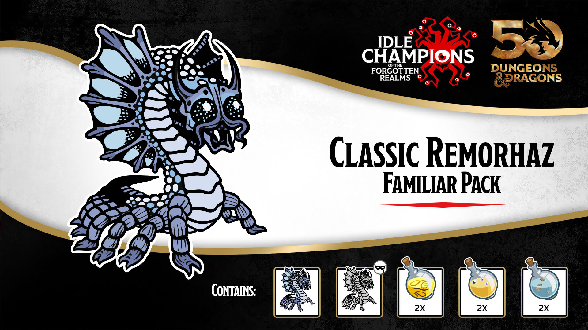 Idle Champions: Classic Remorhaz Familiar Pack