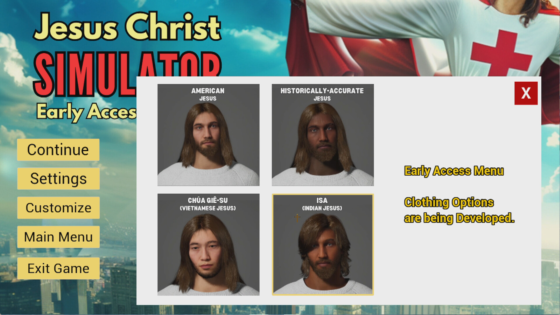 Jesus Christ Simulator