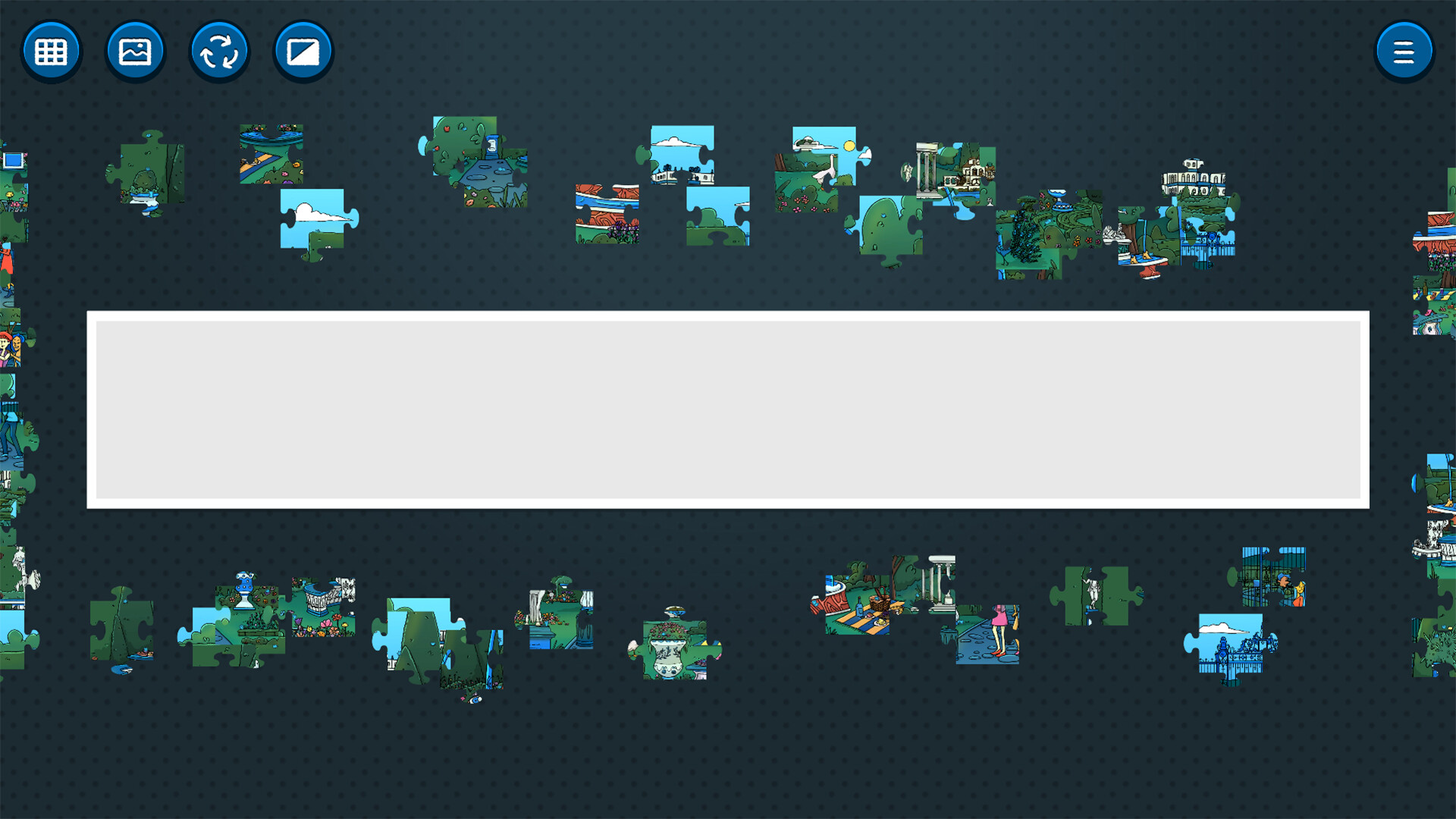 Hidden Cats in Jigsaw Puzzle