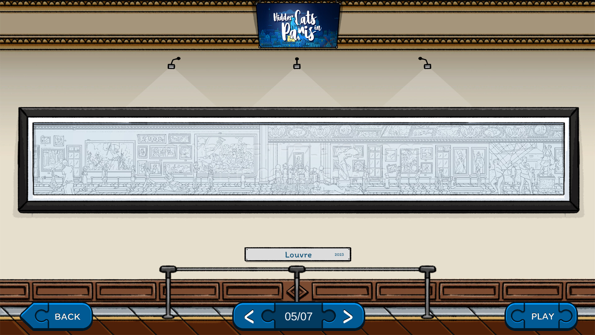 Hidden Cats in Jigsaw Puzzle