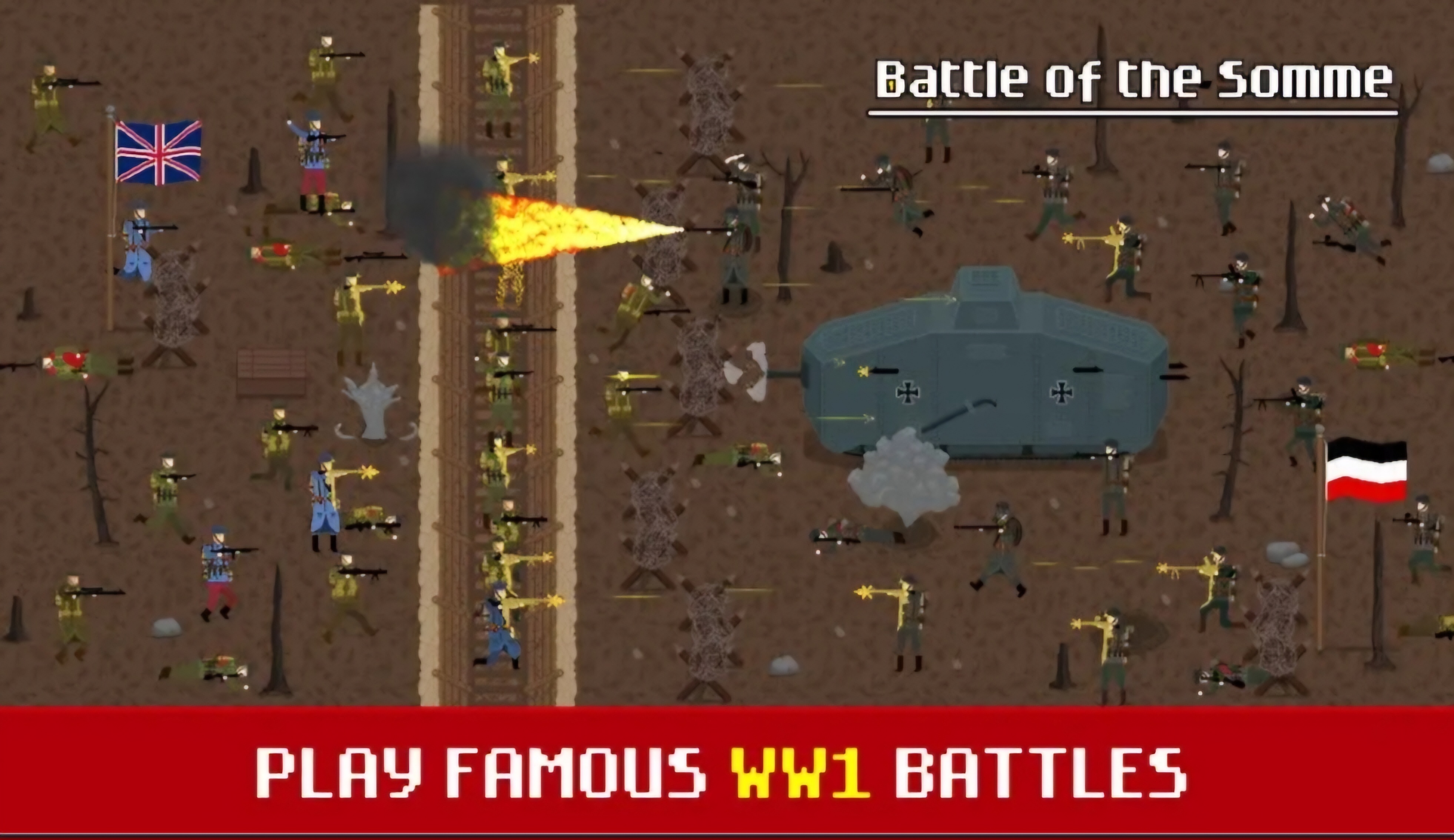 Trench Warfare WW1: RTS Battle