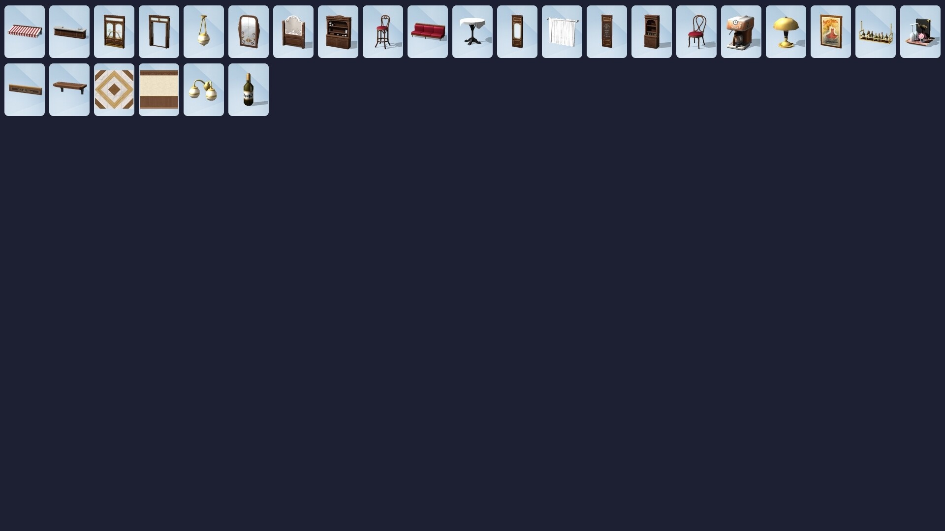 The Sims 4: Cozy Bistro Kit