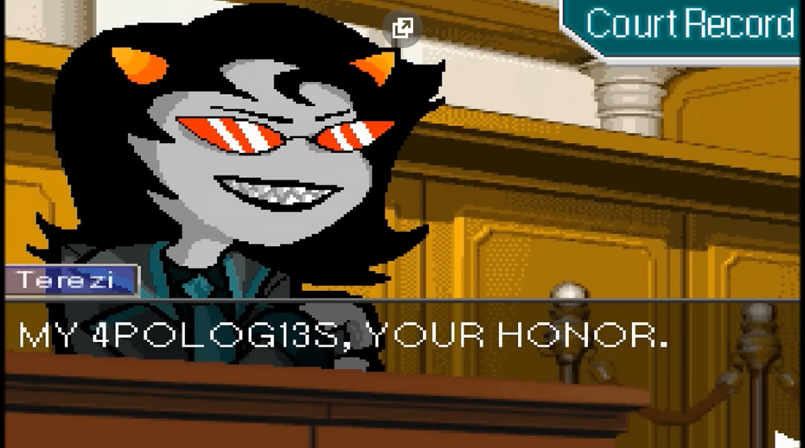 Terezi Pyrope: Ace Attorney