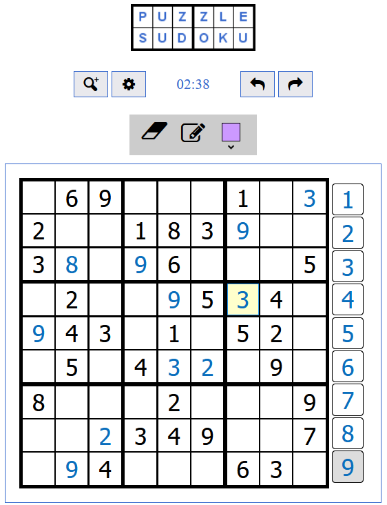 Puzzle Sudoku