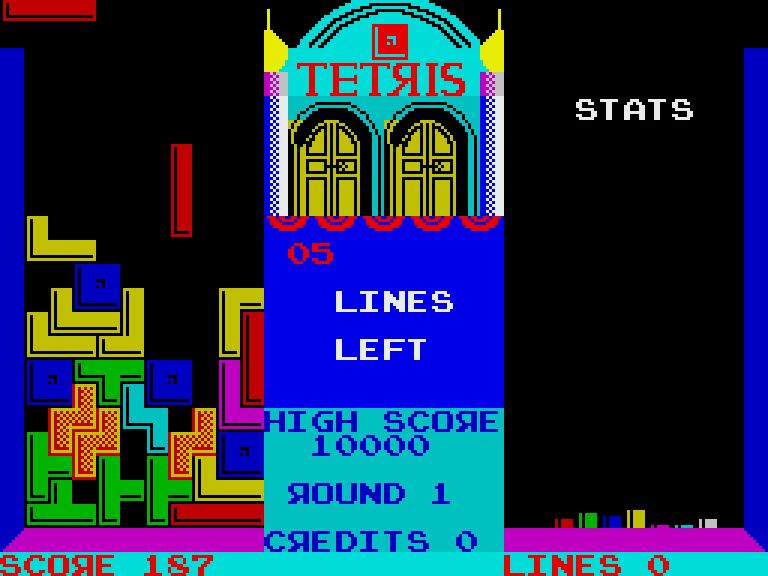 Arcade ZX Collection: Tetris