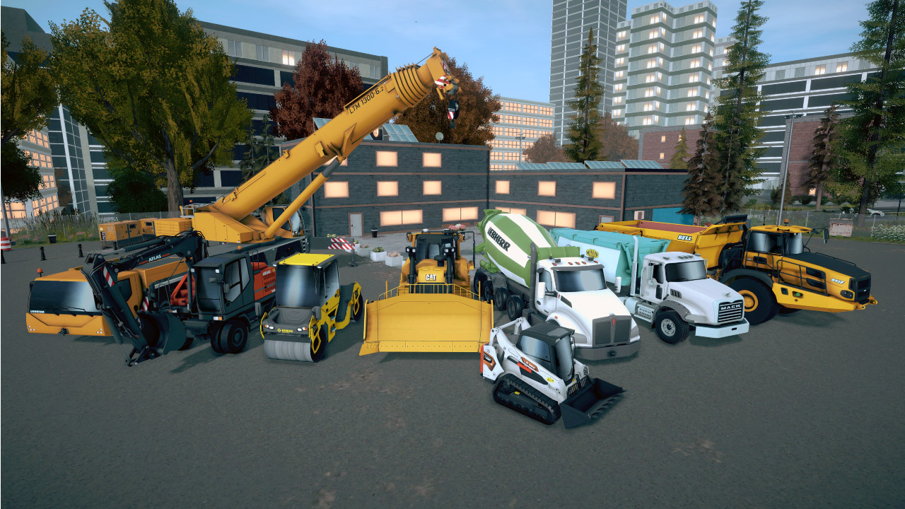 Simulation Platinum Bundle: Bus Construction Firefighting Lawn Mowing