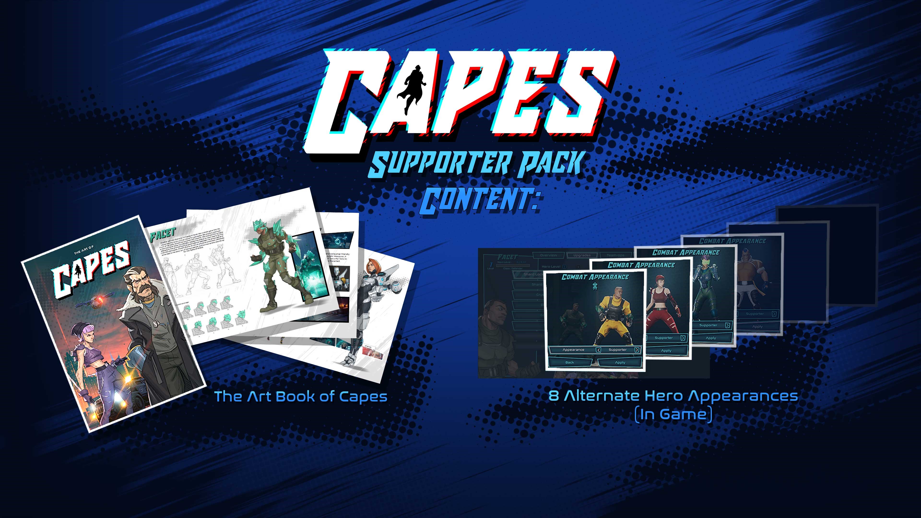 Capes: Supporter Pack