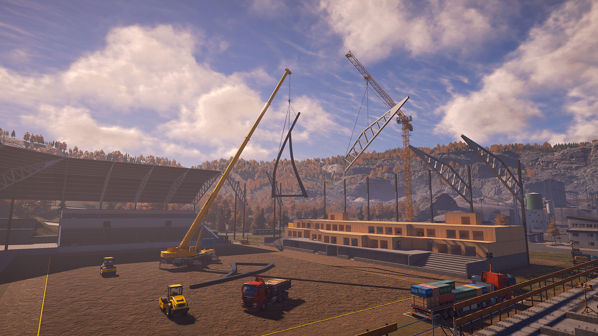 Construction Simulator: Stadium Expansion
