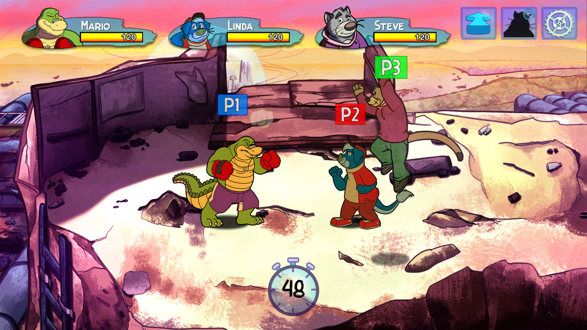 Brok the Investigator: The Brawl Bar