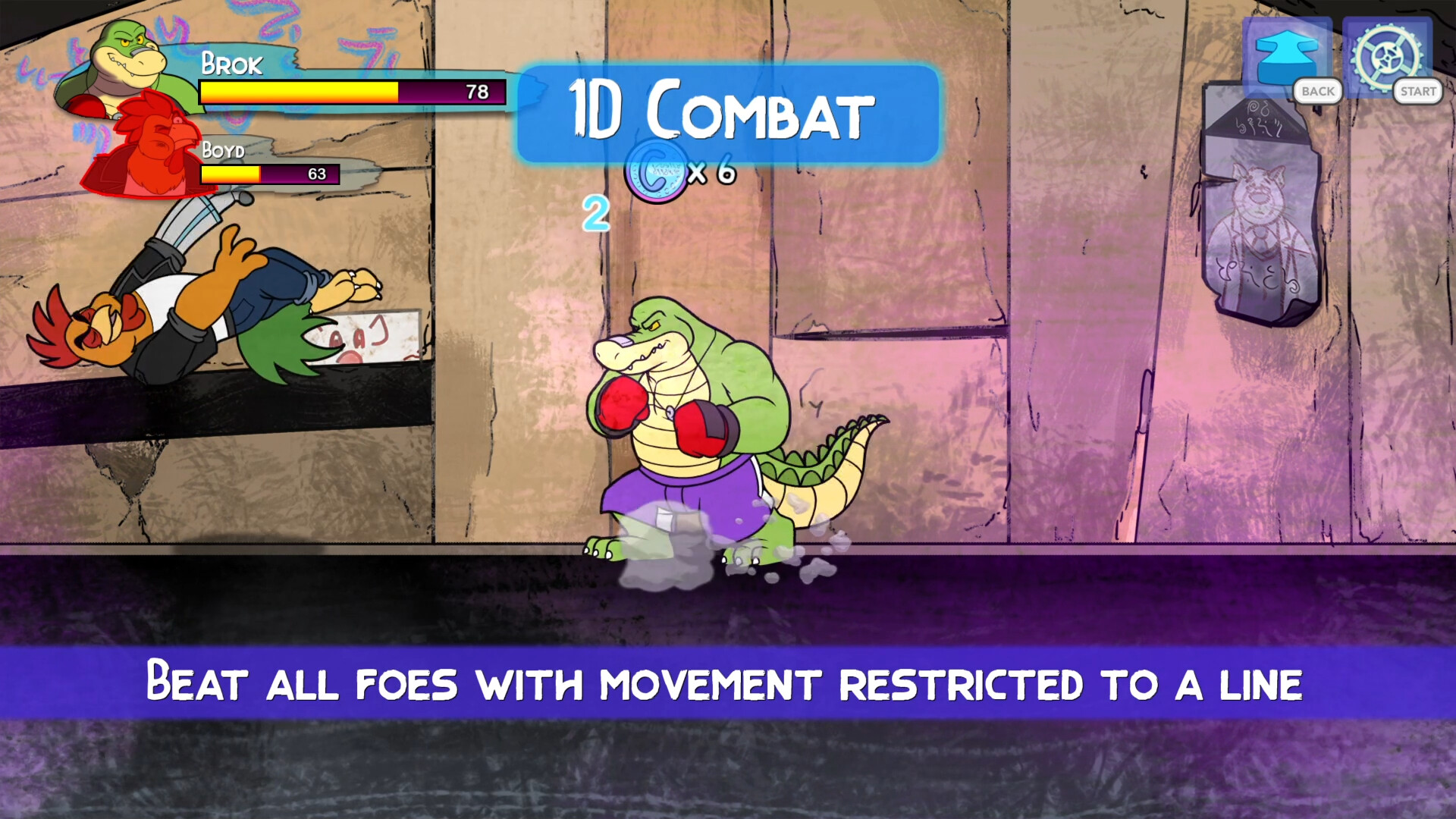 Brok the Investigator: The Brawl Bar