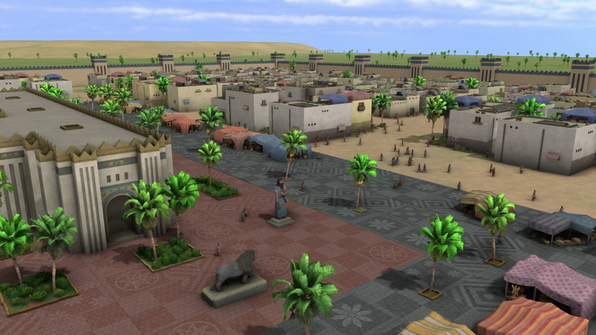 Sumerians: Assyrian Statues