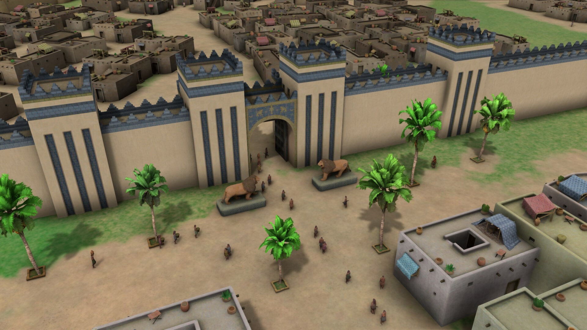 Sumerians: Assyrian Statues