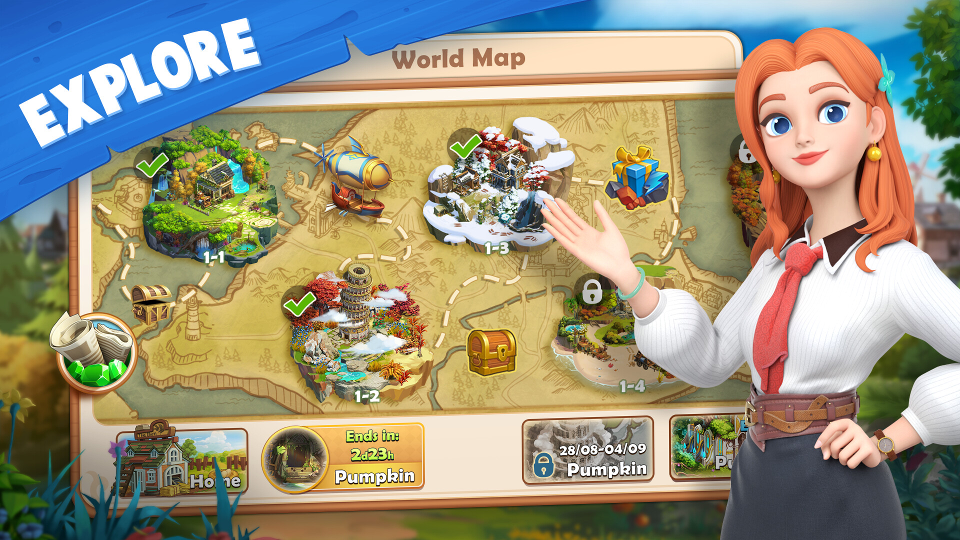 Sarah’s Adventure: Time Travel