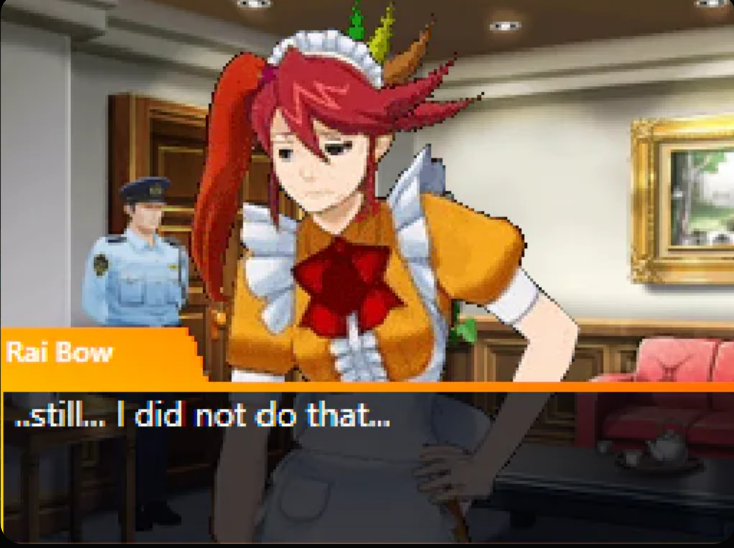 Athena Cykes: Ace Attorney – Trials of time.