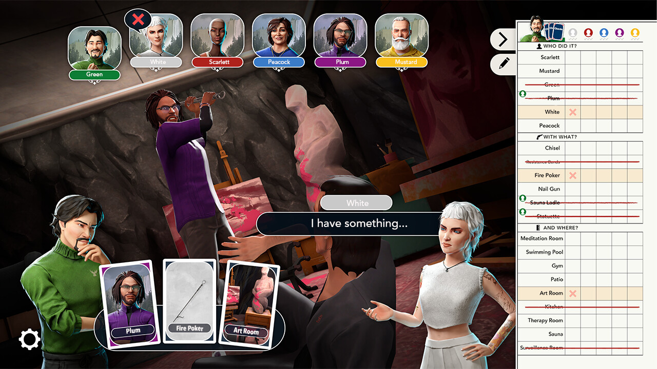 Clue: Whispering Pines Retreat Crime Scene