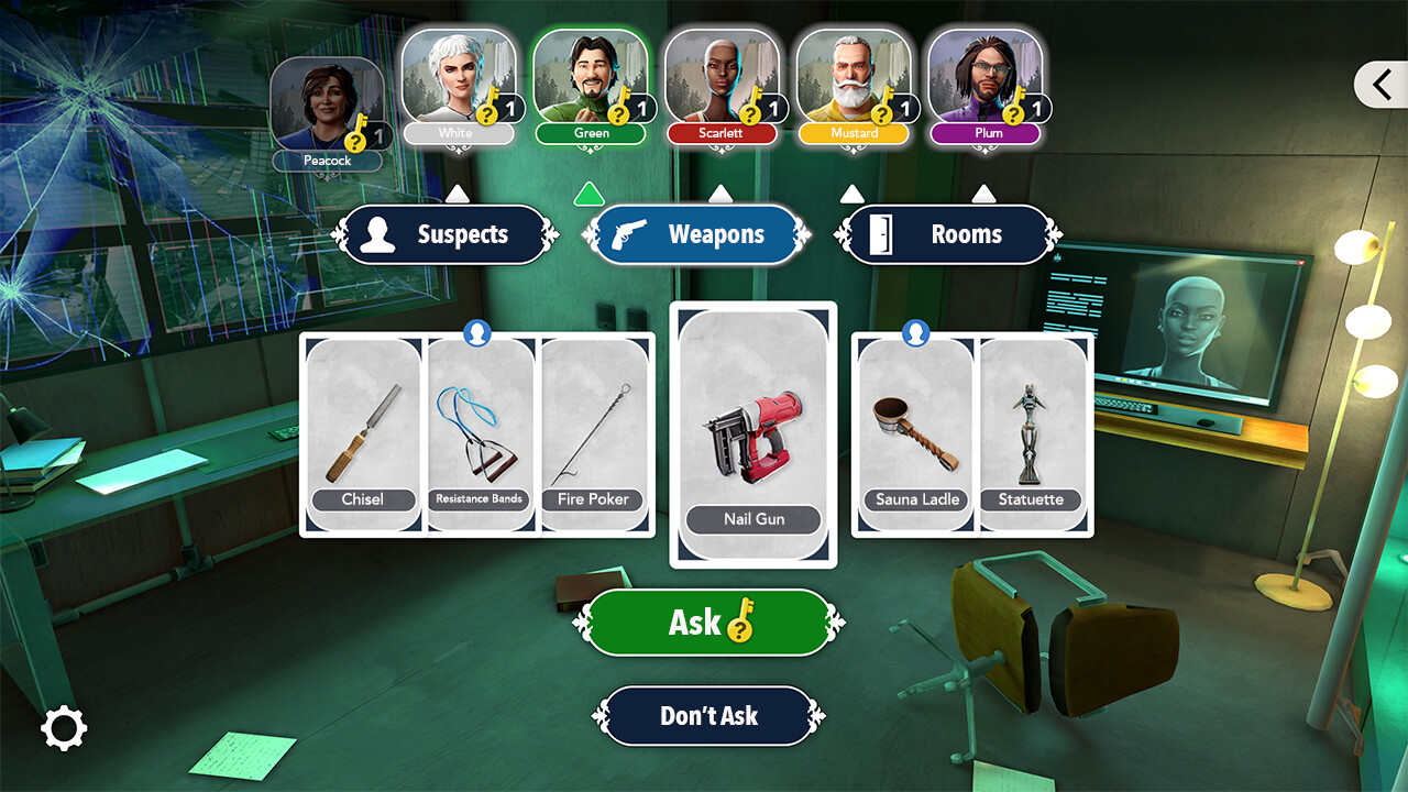 Clue: Whispering Pines Retreat Crime Scene