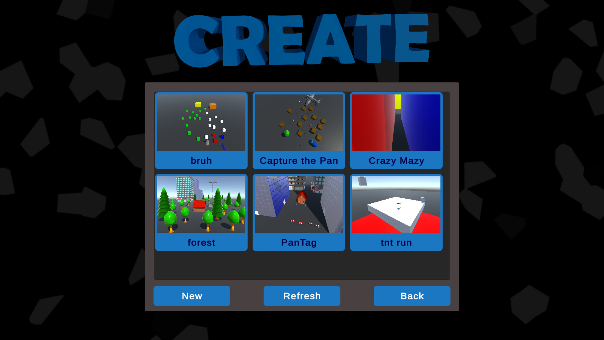 Create &amp; Conquer