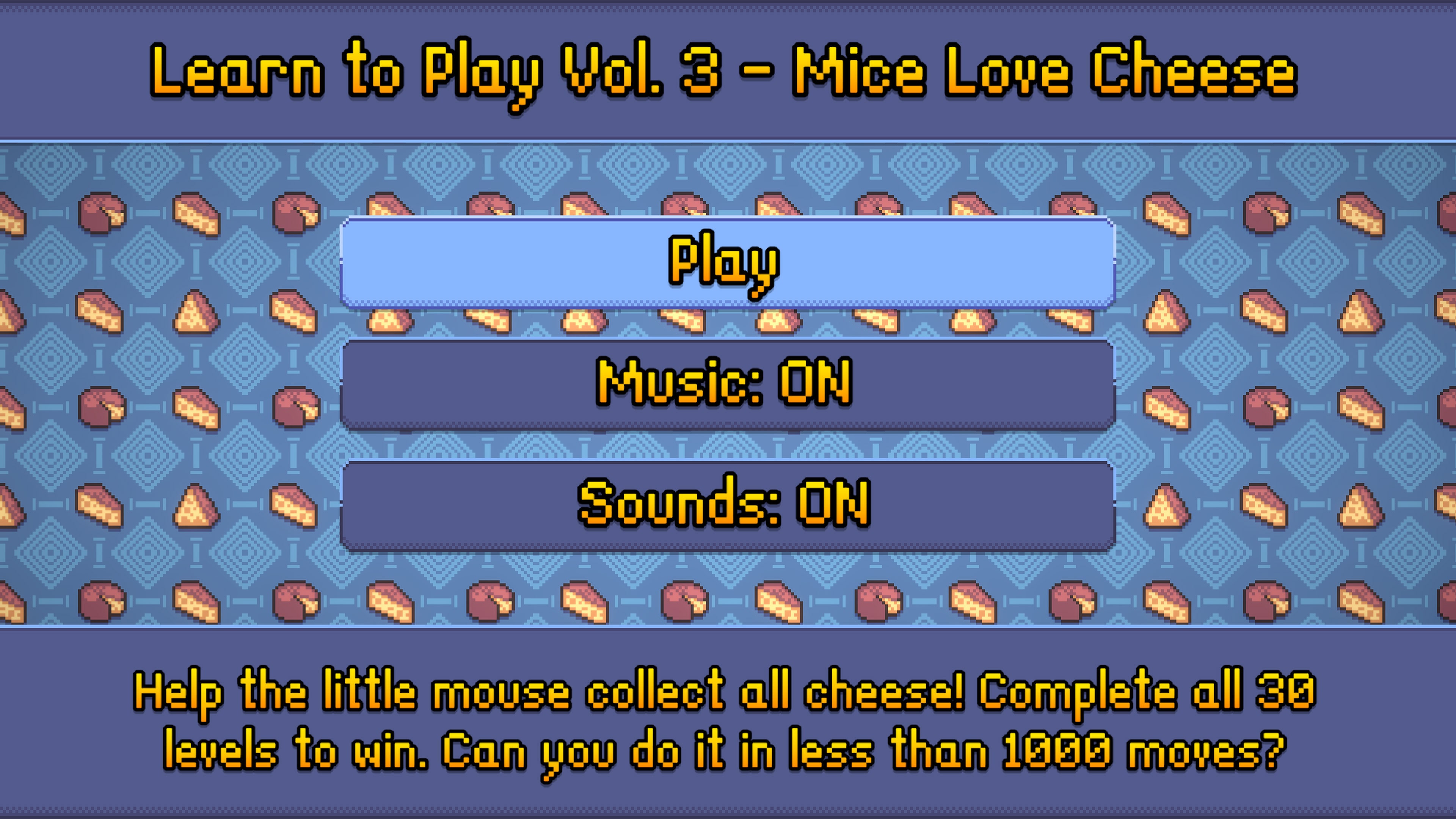 Learn to Play Vol. 3: Mice Love Cheese