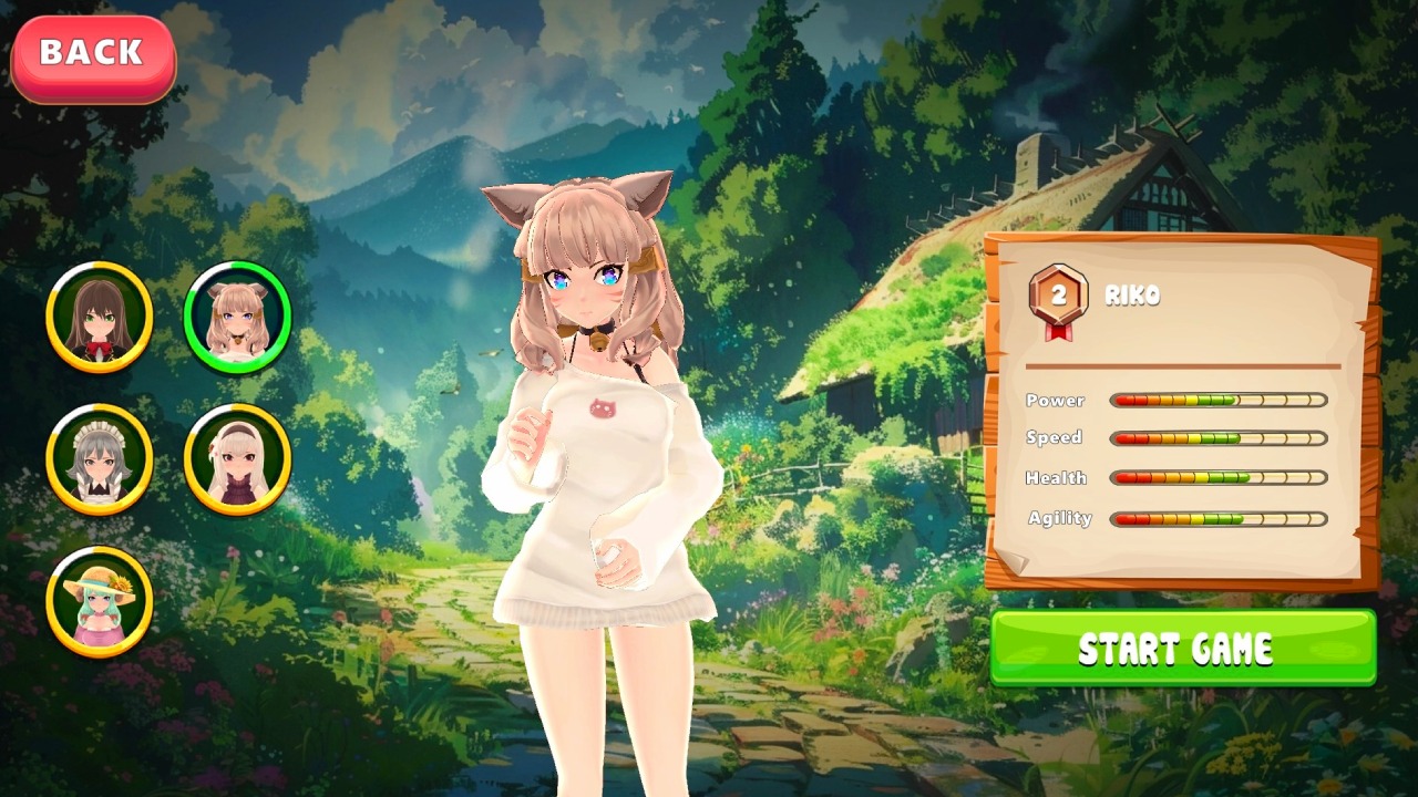 Rainbow Ascend: Anime Girls Go Up