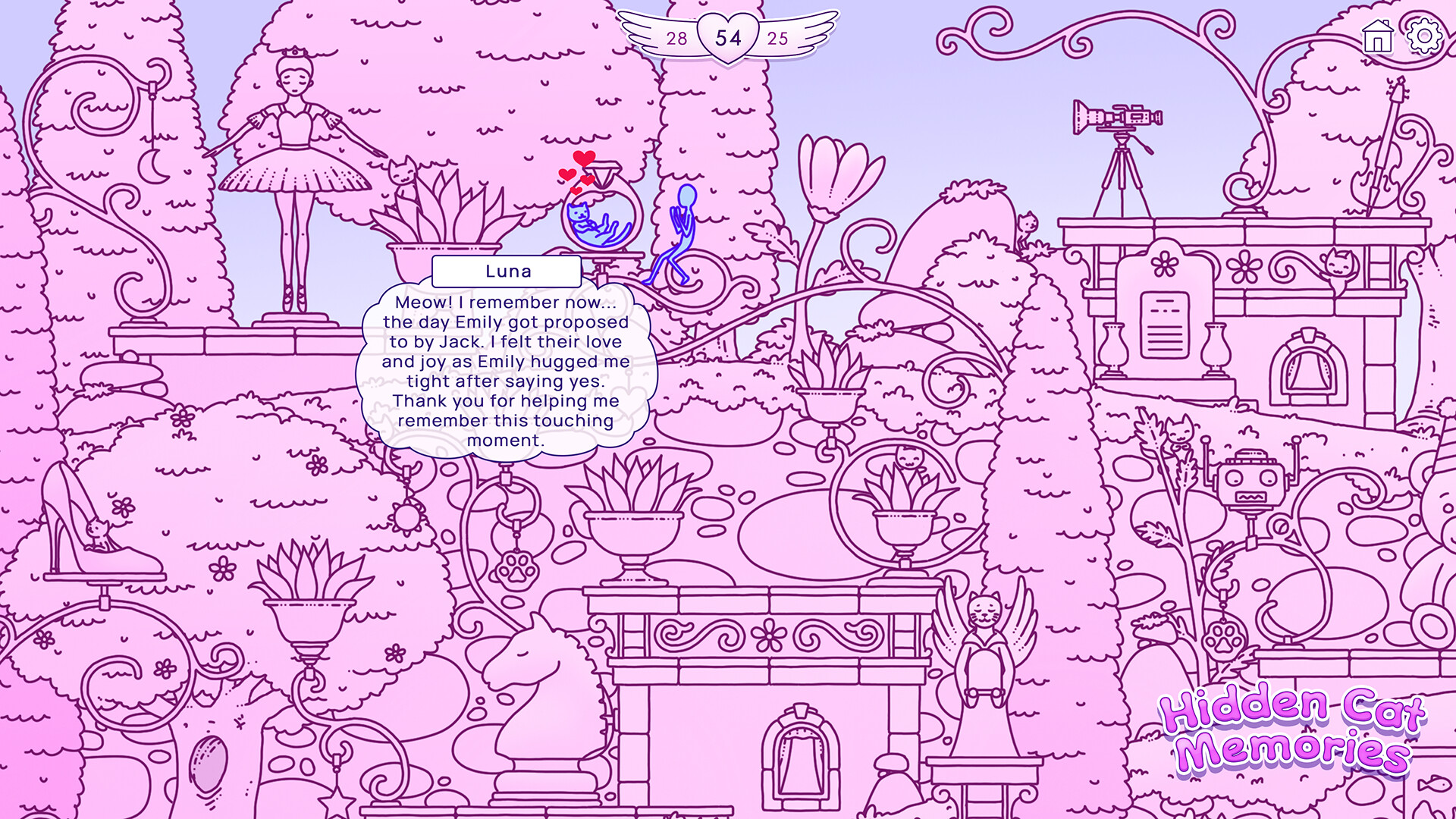 Hidden Cat Memories