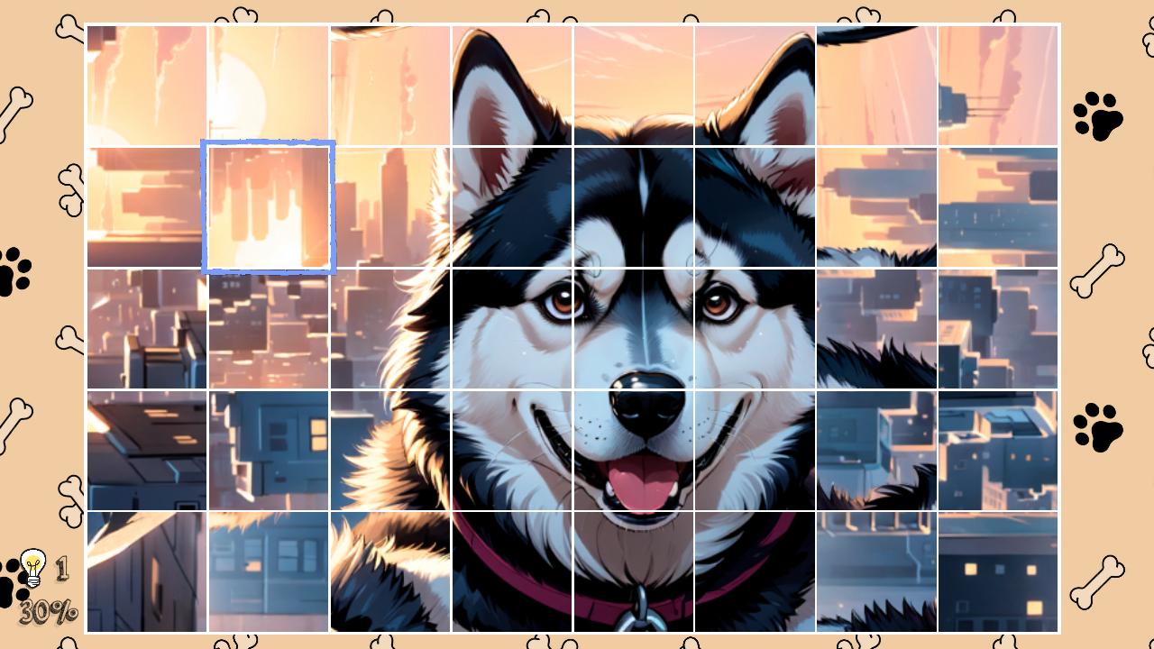Puzzle World: Funny Dogs
