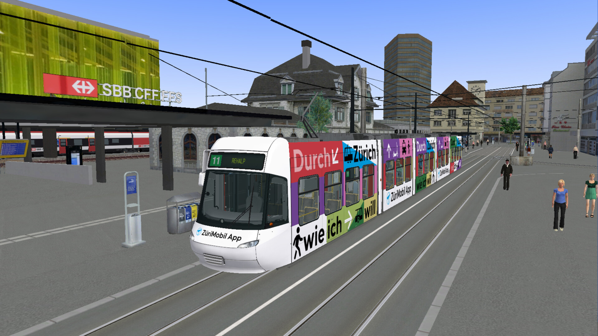 OMSI 2: Add-on Zürich Tram Linie 11