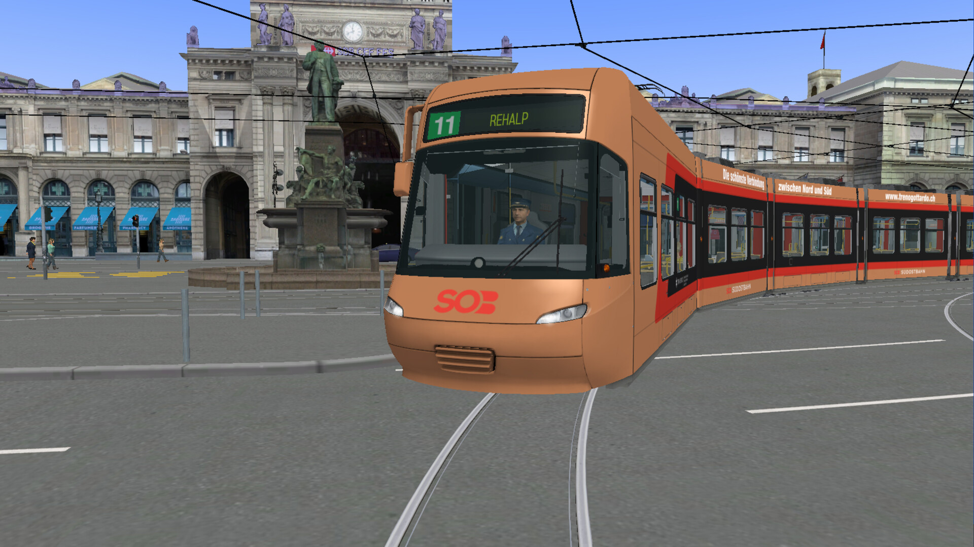 OMSI 2: Add-on Zürich Tram Linie 11