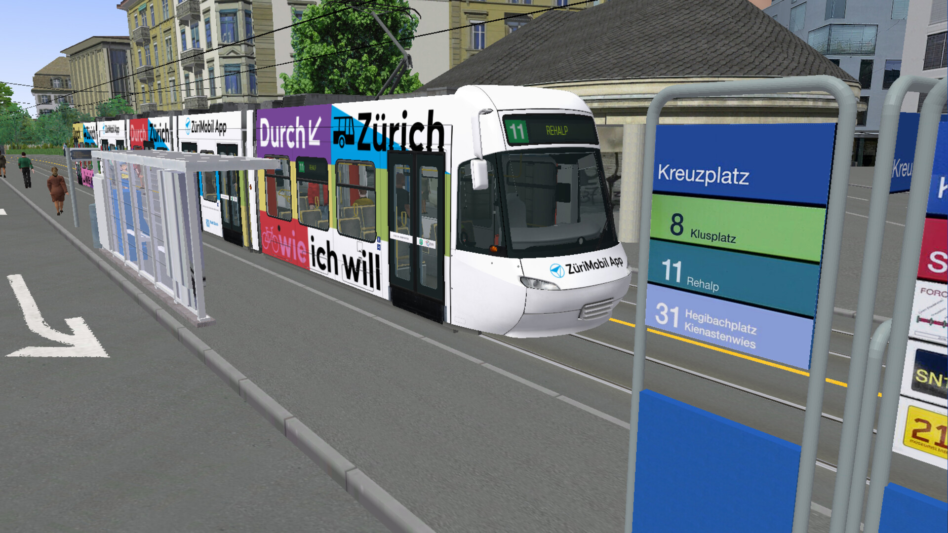 OMSI 2: Add-on Zürich Tram Linie 11