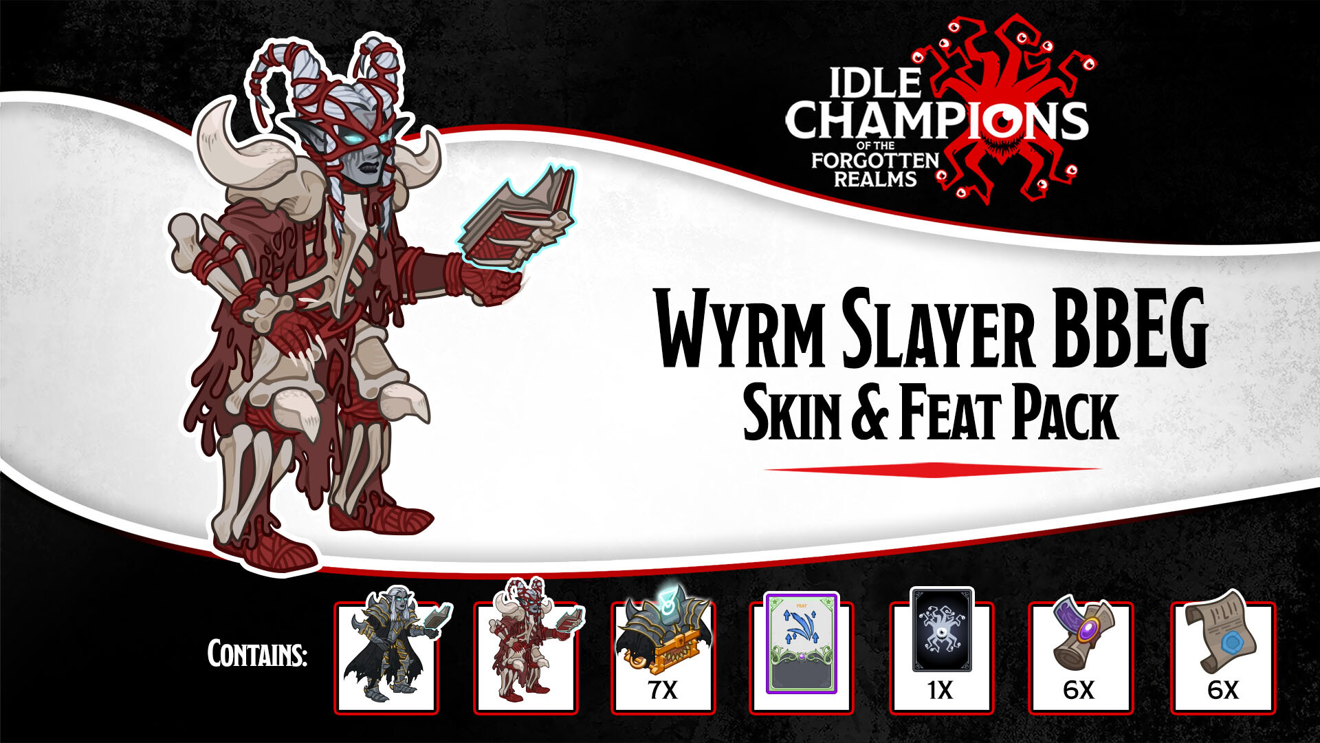 Idle Champions: Wyrm Slayer BBEG Skin &amp; Feat Pack
