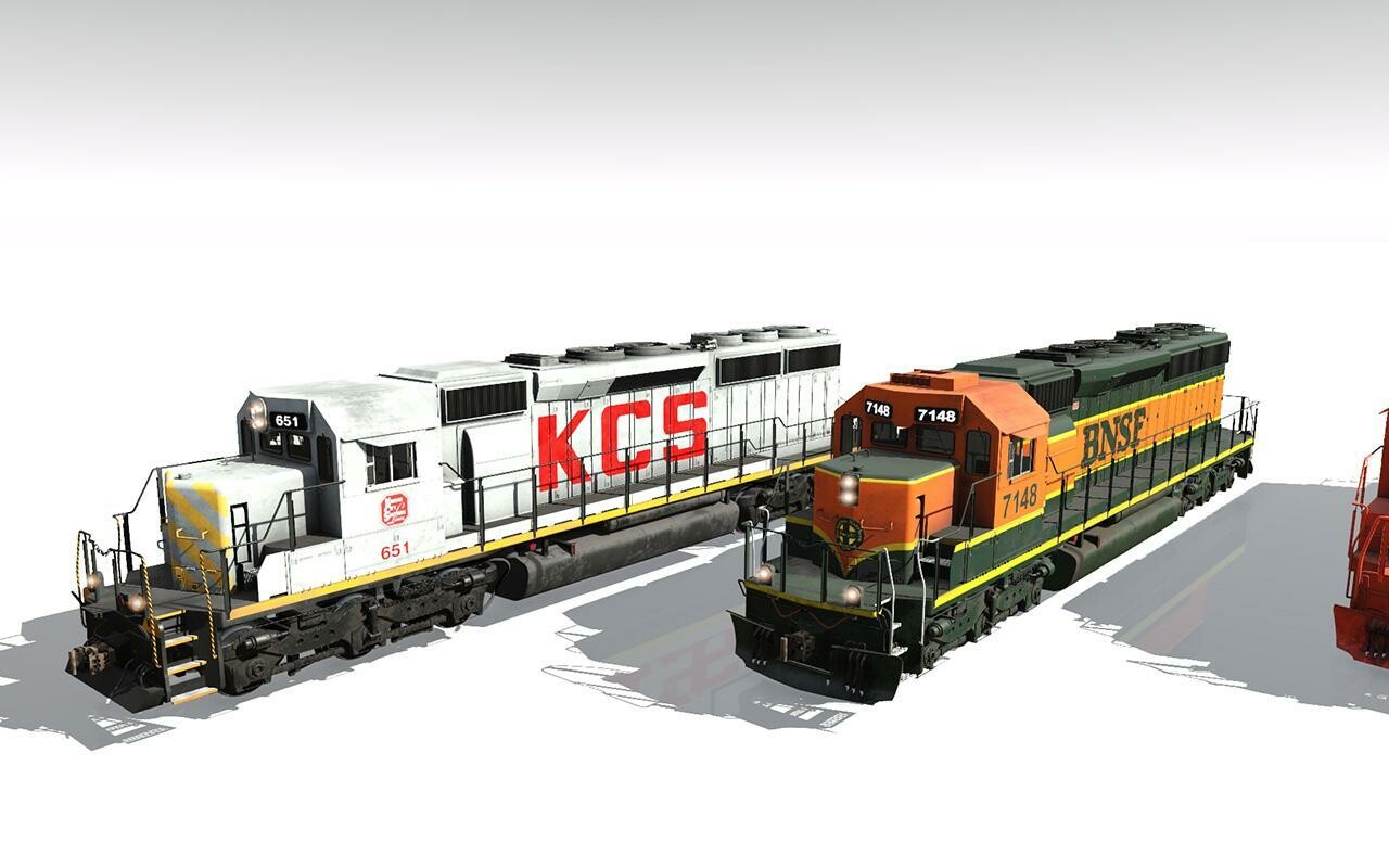 Trainz Plus: Pro Train – SD40-2 Loco Bundle 4