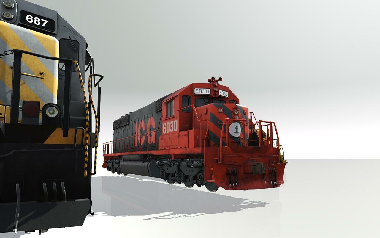 Trainz Plus: Pro Train – SD40-2 Loco Bundle 4