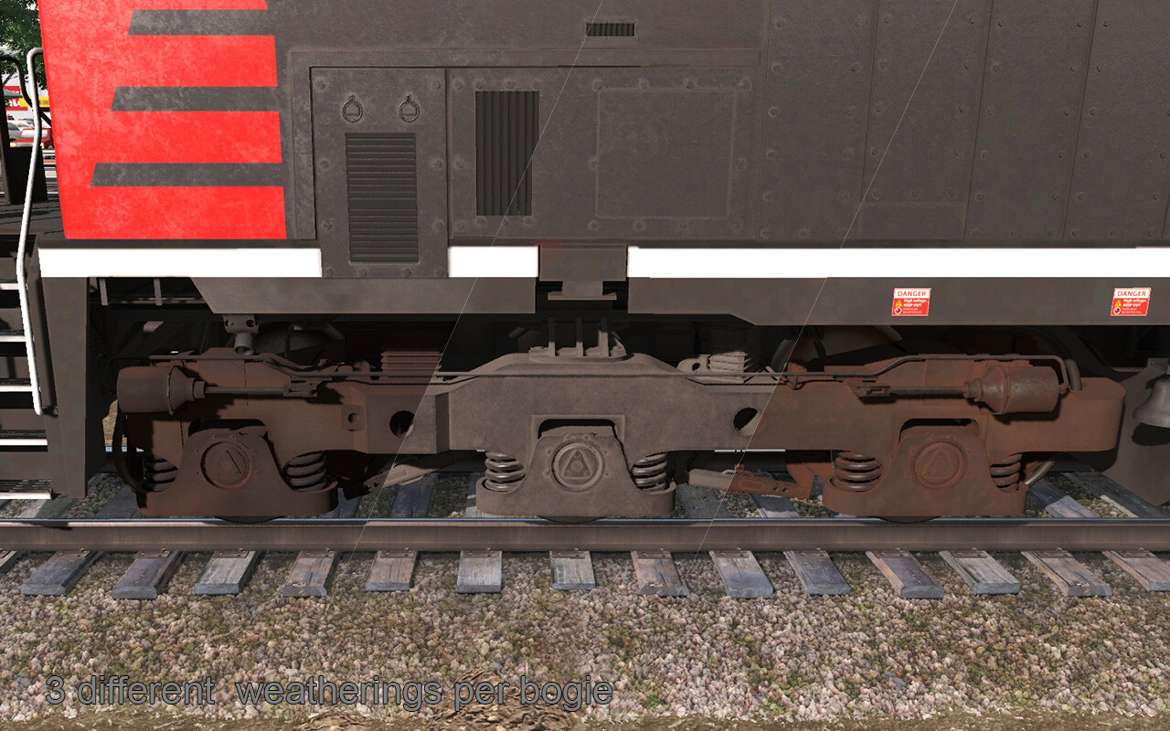 Trainz 2019: ProTrain – AC4400CW Loco Bundle 1