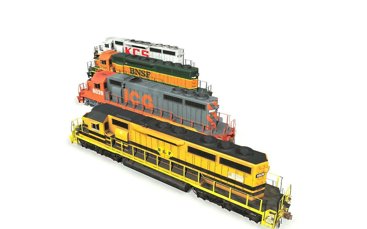 Trainz 2019: Pro Train – SD40-2 Loco Bundle 4
