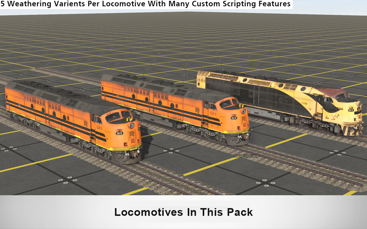 Trainz 2019: SA CL Class – RailPower Pack