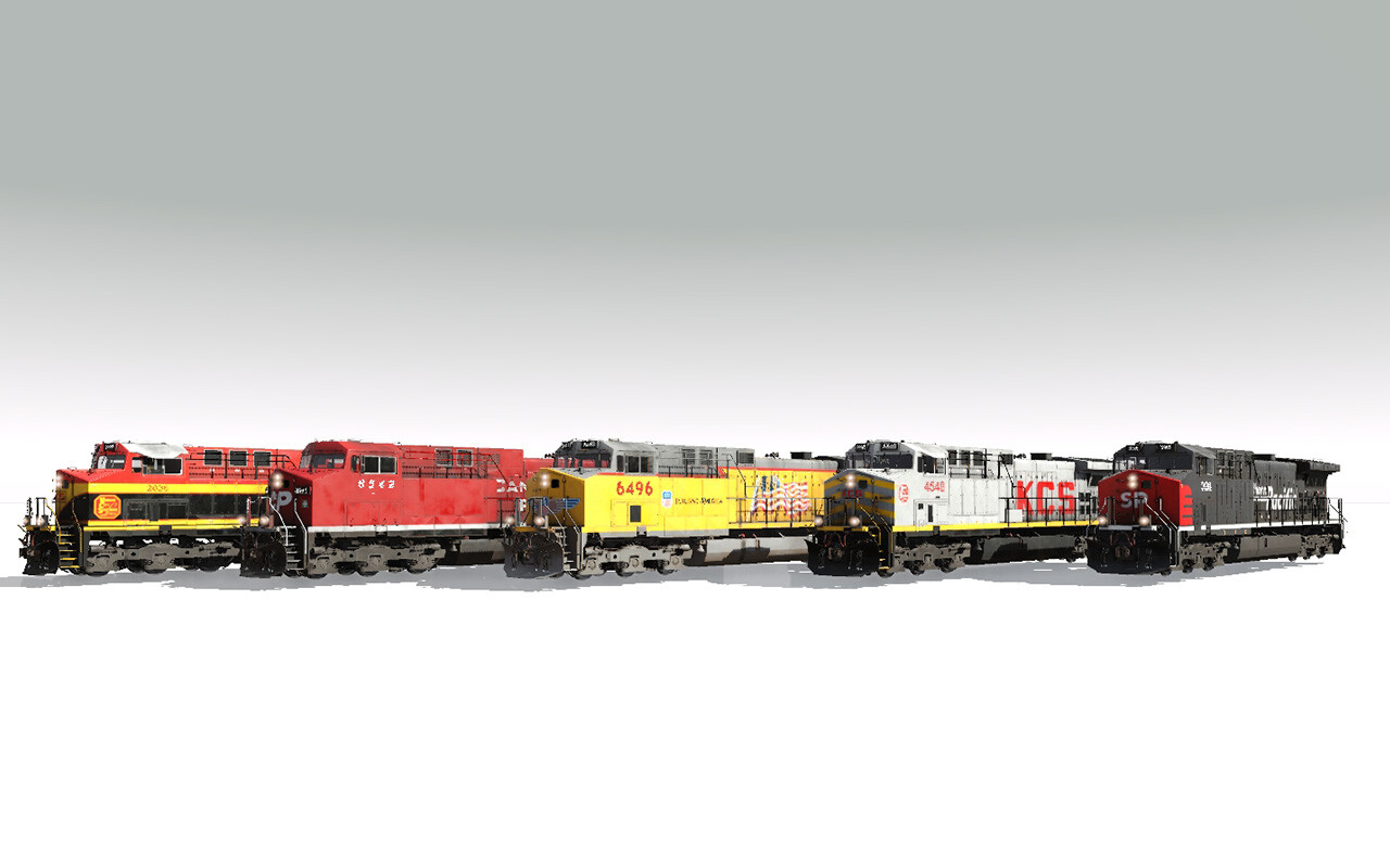 Trainz 2022: ProTrain – AC4400CW Loco Bundle 1
